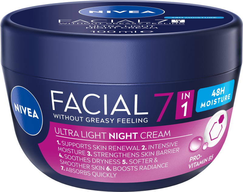 Nivea Hydratační noční krém 100 ml