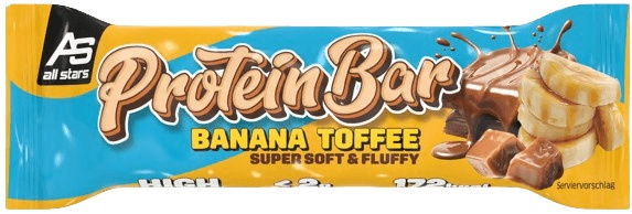 All Stars PROTEIN BAR SUPER SOFT&FLUFFY 50 g - banán/ toffee