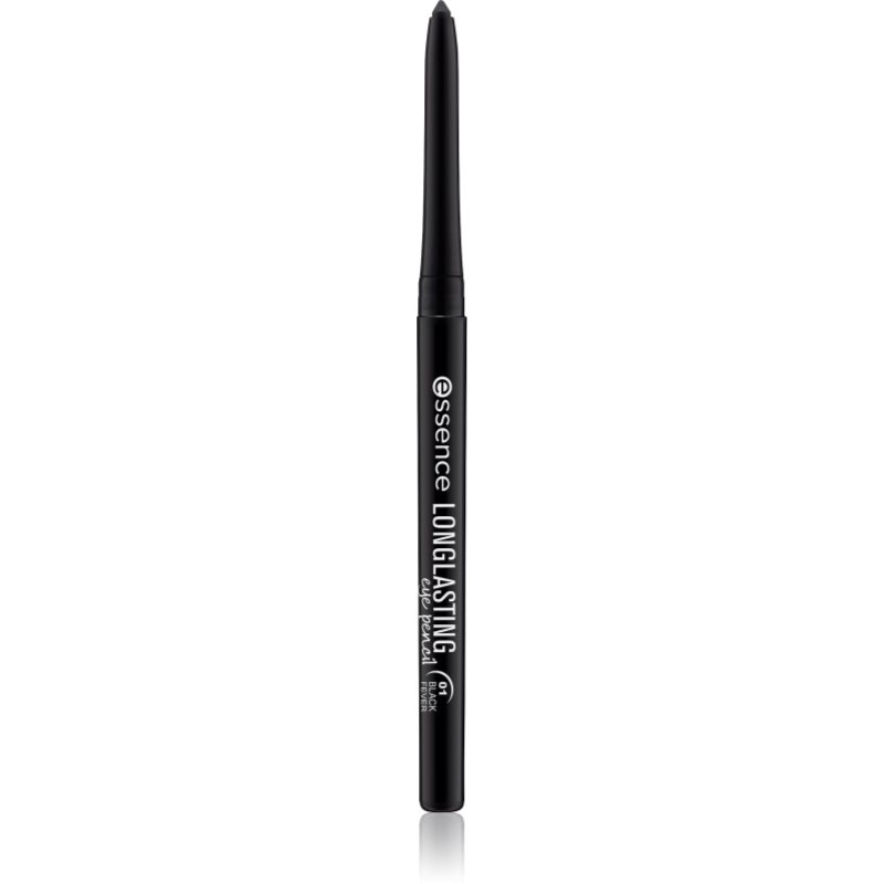 essence LONG-LASTING tužka na oči odstín 01 Black Fever 0.28 g