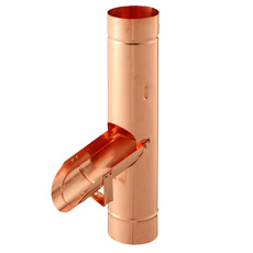 Klapka výklopná Cu Zambelli průměr 100 mm