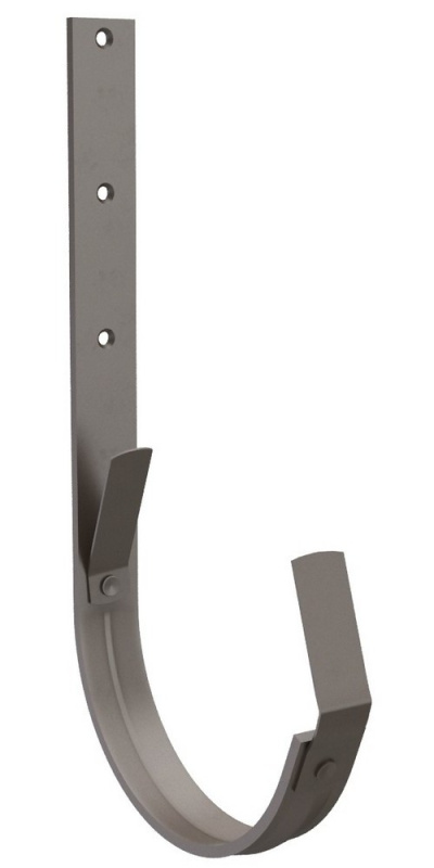 Hák žlabový dlouhý DEKRAIN ROBUST 250 RAL 8014 Testa di Moro