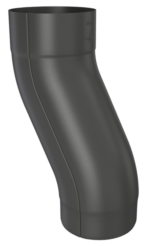Koleno soklové DEKRAIN ROBUST 100 RAL 9005 černá