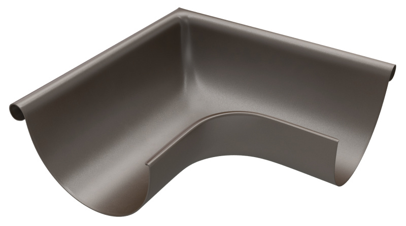 Roh žlabu lisovaný vnější DEKRAIN ROBUST 330 RAL 8014 Testa di Moro