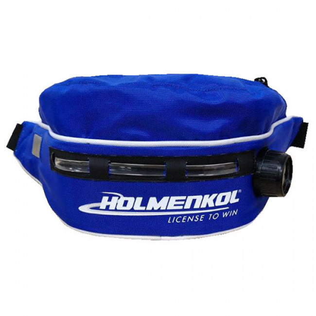 Holmenkol, LED Bottlebag, taška na opasek, modrá