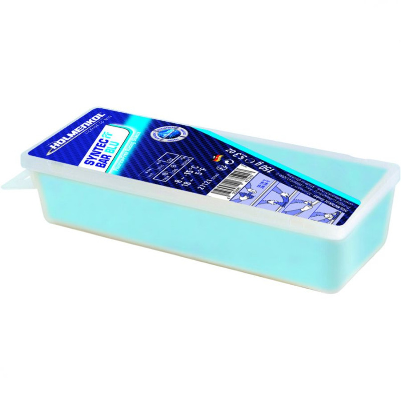 Holmenkol Syntec FF Bar BLU, lyžařský vosk, 150g
