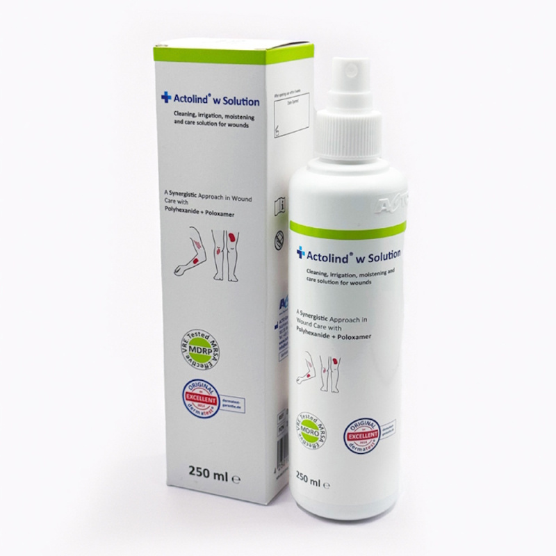 ACTOLIND W Solution roztok s antimikrobiálním účinkem 250 ml