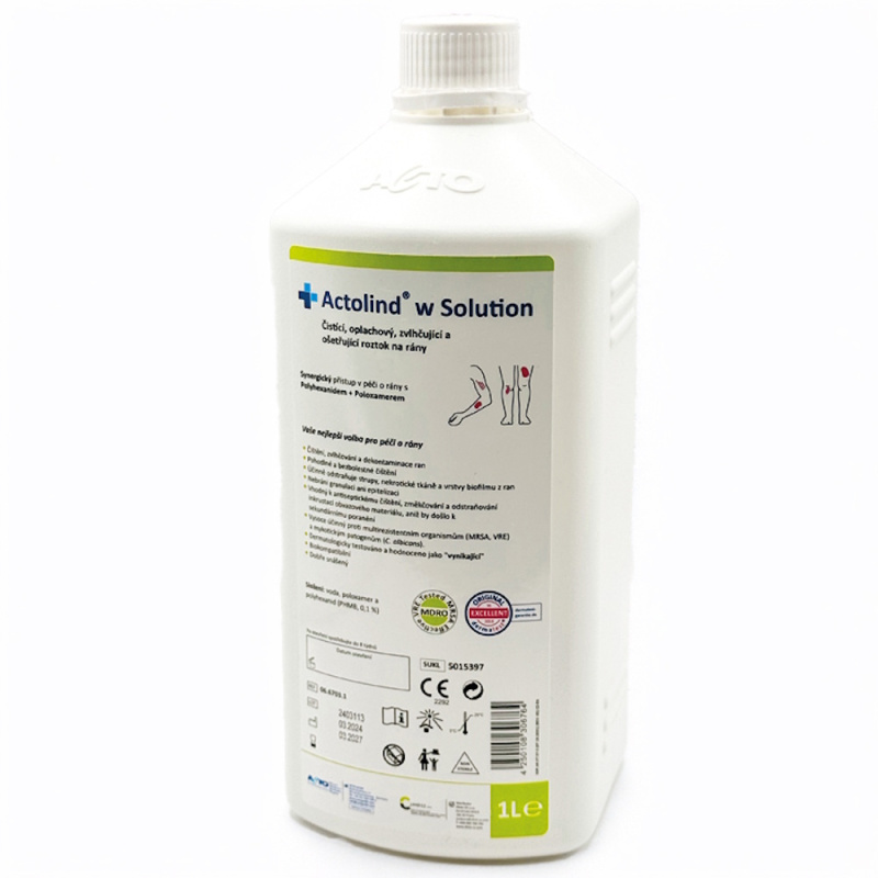 ACTOLIND W Solution roztok s antimikrobiálním účinkem 1000 ml