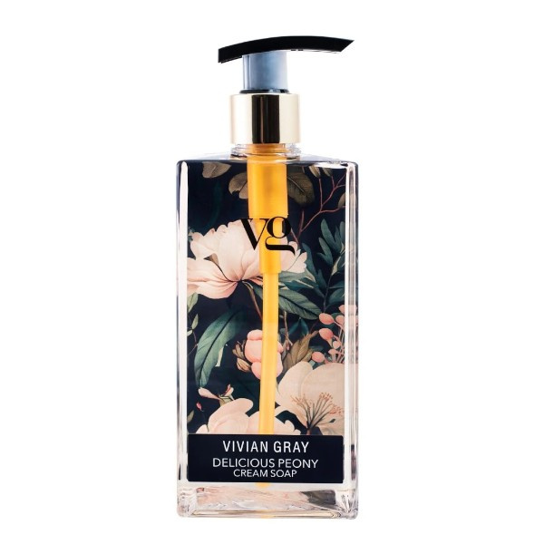 Vivian Gray Delicious Peony pečující tekuté mýdlo na ruce 350 ml
