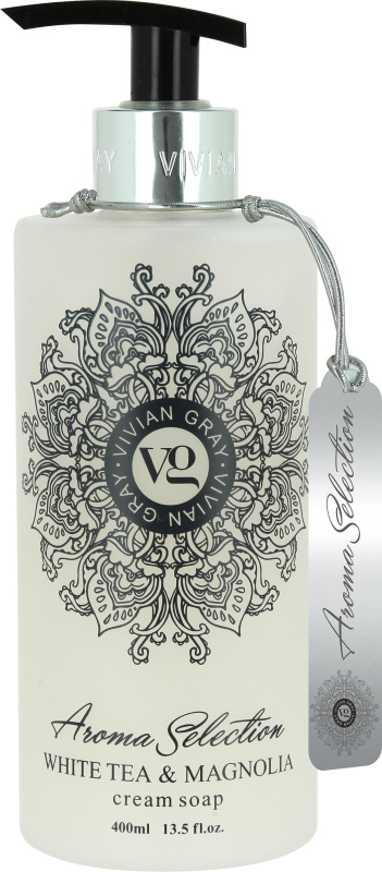 Vivian Gray Aroma Selection White Tea & Magnolia krémové tekuté mýdlo 400 ml