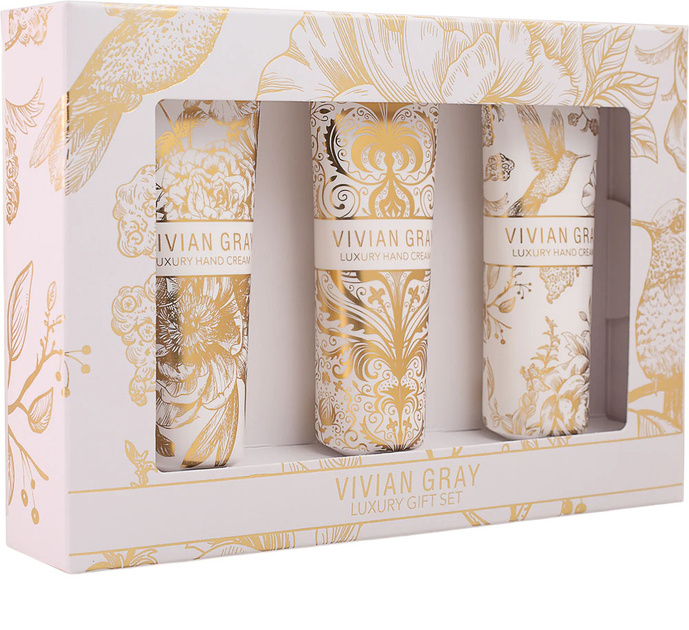 Vivian Gray Velvet White dárková sada na ruce