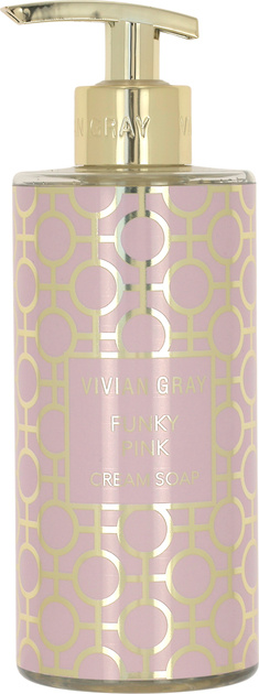 Vivian Gray Funky Pink Vanilla & Patchouli tekuté mýdlo na ruce s parfemací 400 ml