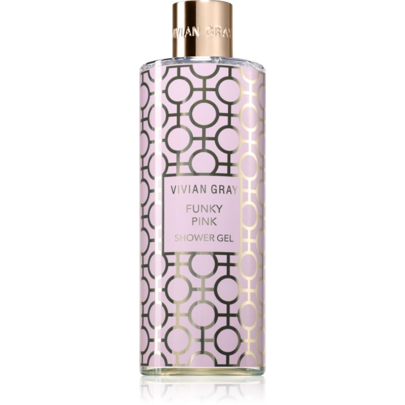 Vivian Gray Funky Pink Vanilla & Patchouli jemný sprchový gel s parfemací 500 ml