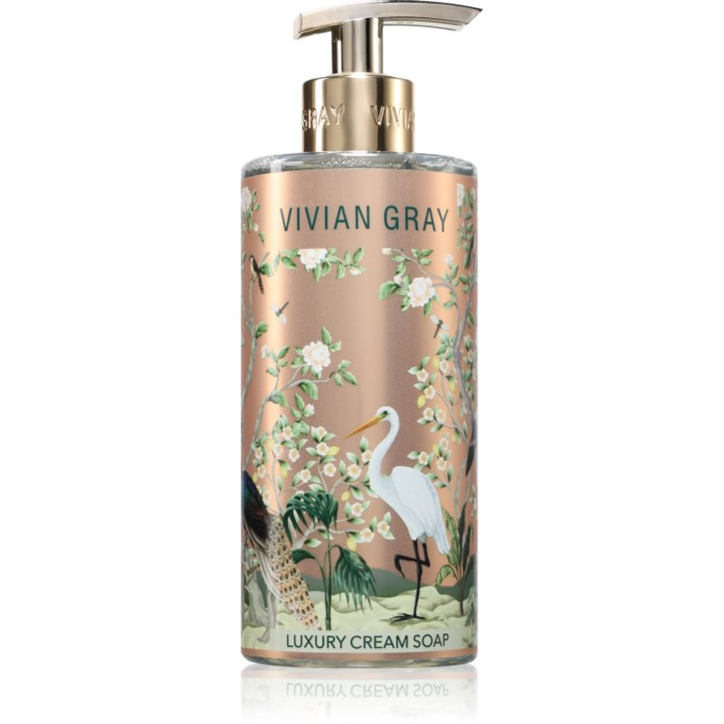 Vivian Gray Birds of Paradise tekuté mýdlo s pumpičkou vůně Vanilla & Sandalwood 400 ml