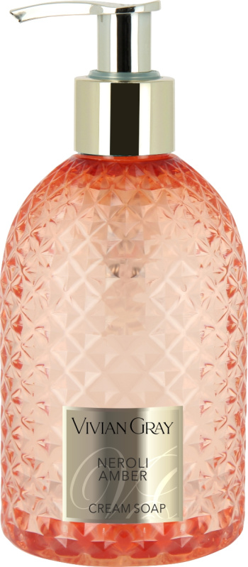 Vivian Gray Gemstone Neroli & Amber krémové mýdlo na ruce 300 ml