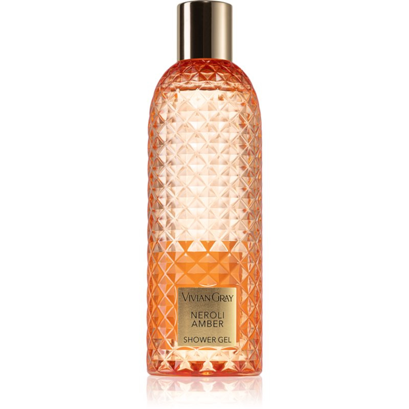 Vivian Gray Gemstone Neroli & Amber luxusní sprchový gel 300 ml