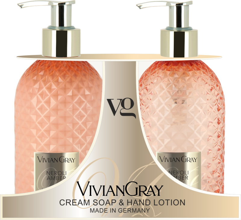 Vivian Gray Gemstone Neroli & Amber dárková sada na ruce