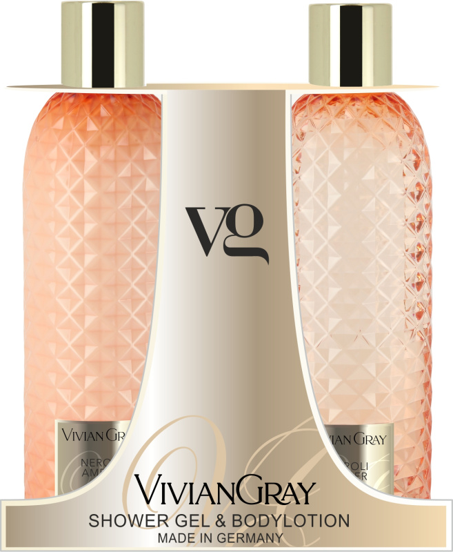 Vivian Gray Gemstone Neroli & Amber dárková sada s hydratačním účinkem
