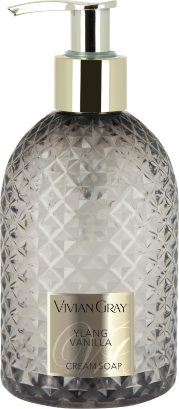 Vivian Gray Gemstone Ylang & Vanilla vyživující krémové mýdlo 300 ml