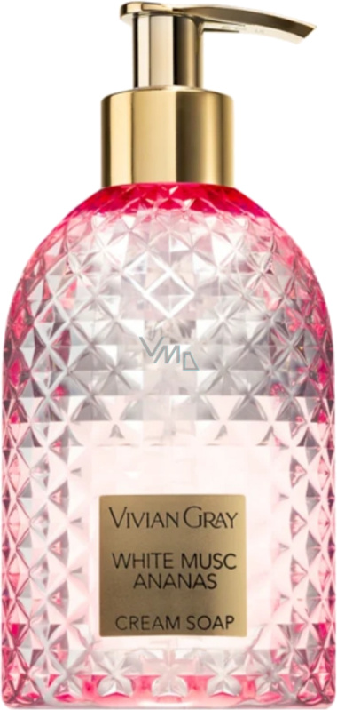 Vivian Gray Gemstone White Musc & Ananas krémové mýdlo 300 ml
