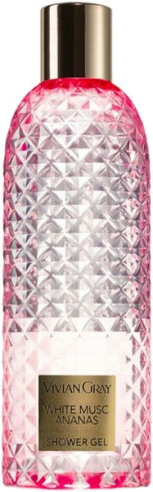 Vivian Gray Gemstone White Musc & Ananas svěží sprchový gel 300 ml