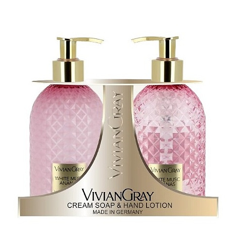 Vivian Gray Gemstone White Musc & Ananas dárková sada na ruce