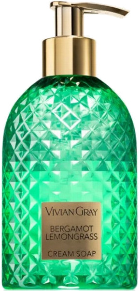 Vivian Gray Gemstone Bergamot & Lemongras krémové mýdlo 300 ml