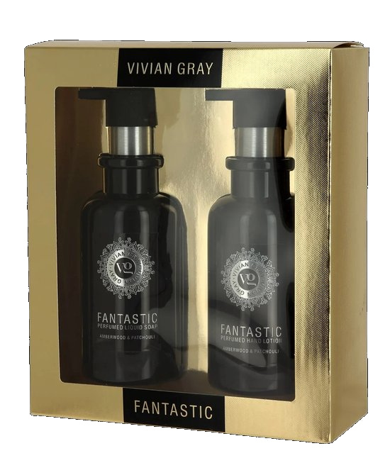 Vivian Gray Fantastic Amberwood & Patchouli dárková sada na ruce