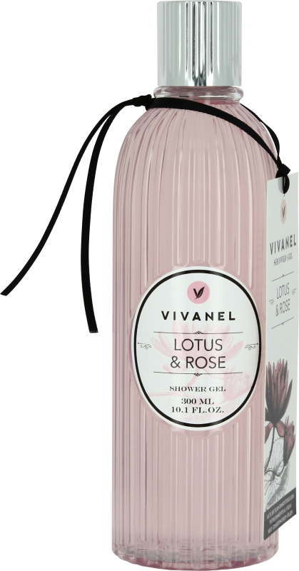 Vivian Gray Vivanel Lotus&Rose krémový sprchový gel 300 ml