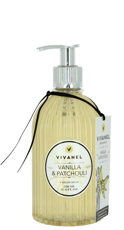 Vivian Gray Vivanel Vanilla & Patchouli krémové tekuté mýdlo 350 ml