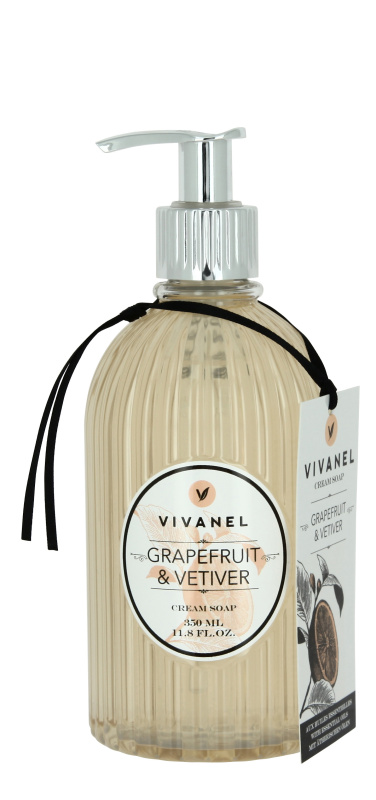 Vivian Gray Krémové tekuté mýdlo na ruce Grapefruit & Vetiver (Cream Soap) 350 ml