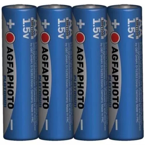 AgfaPhoto Power alkalická baterie LR06 AA shrink 4ks