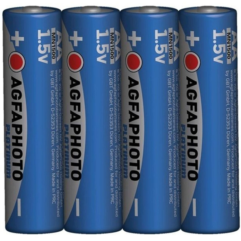 AgfaPhoto Power alkalická baterie LR06 AA shrink 4ks