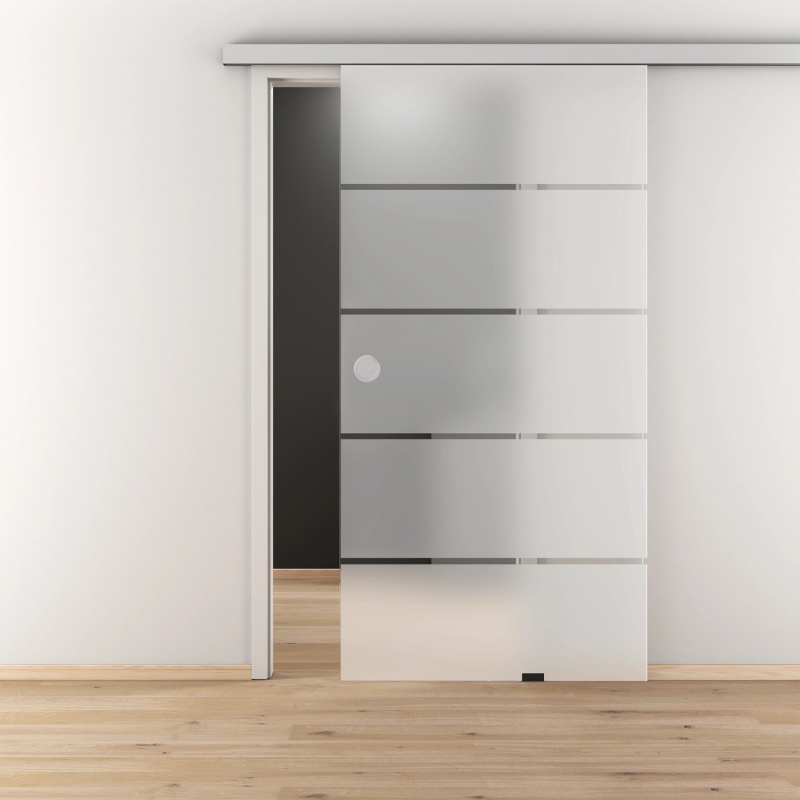 Novadoors Skleněné posuvné dveře Smile GT 999, 900 x 2060 x 8 mm