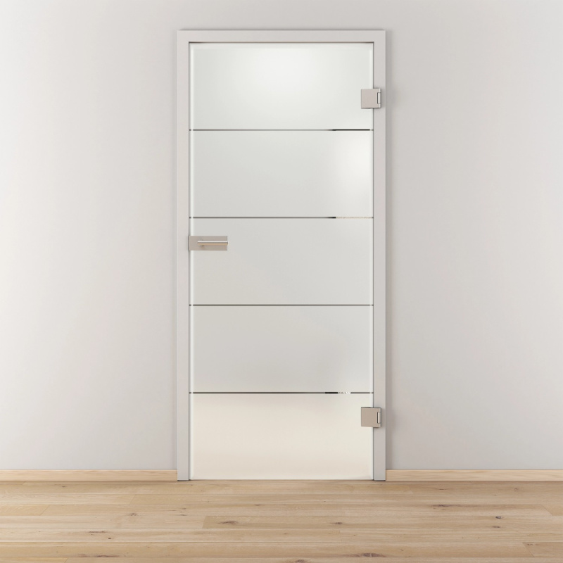 Novadoors Skleněné otočné dveře Nova 503 ESG, 823 x 1971 x 8 mm P