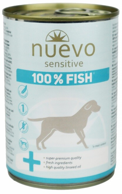 Nuevo pes Sensitive Rybí Monoprotein konz.  375 g