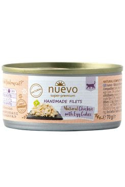Nuevo kočka Handmade kuře s vejcem konz. 70 g