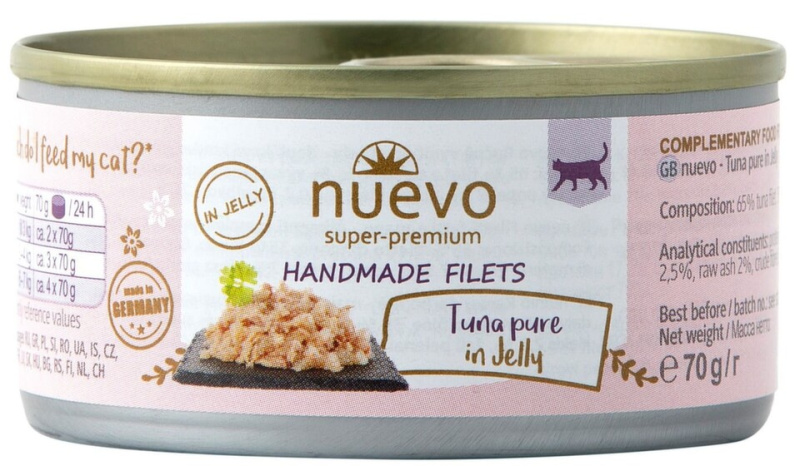 Nuevo kočka Handmade kuře s tuňákem konz. 70 g