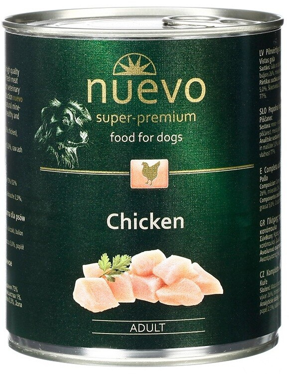 Nuevo pes adult Kuřecí konz. 800 g