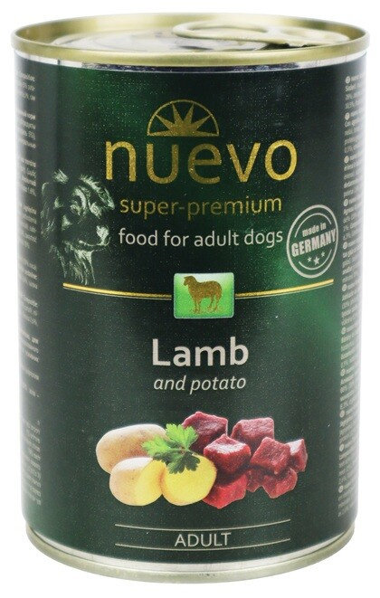 Nuevo Dog Adult Lamb - 400g