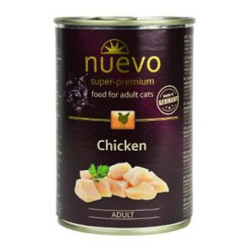 Nuevo kočka adult Kuře konz. 400 g