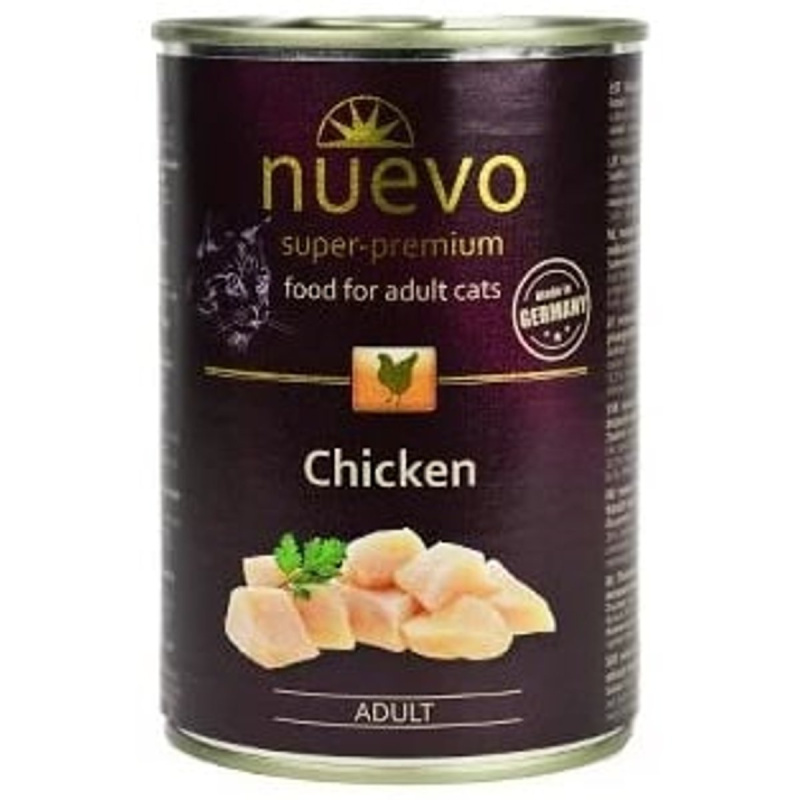 Nuevo kočka adult Kuře konz. 400 g