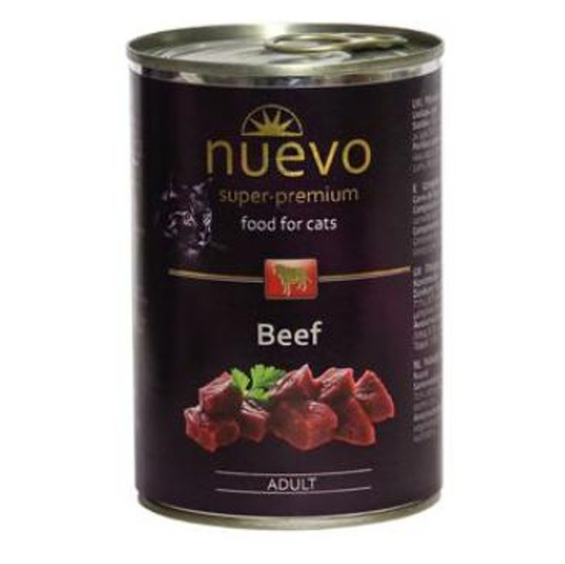 Nuevo kočka Adult Hovězí konz. 400 g