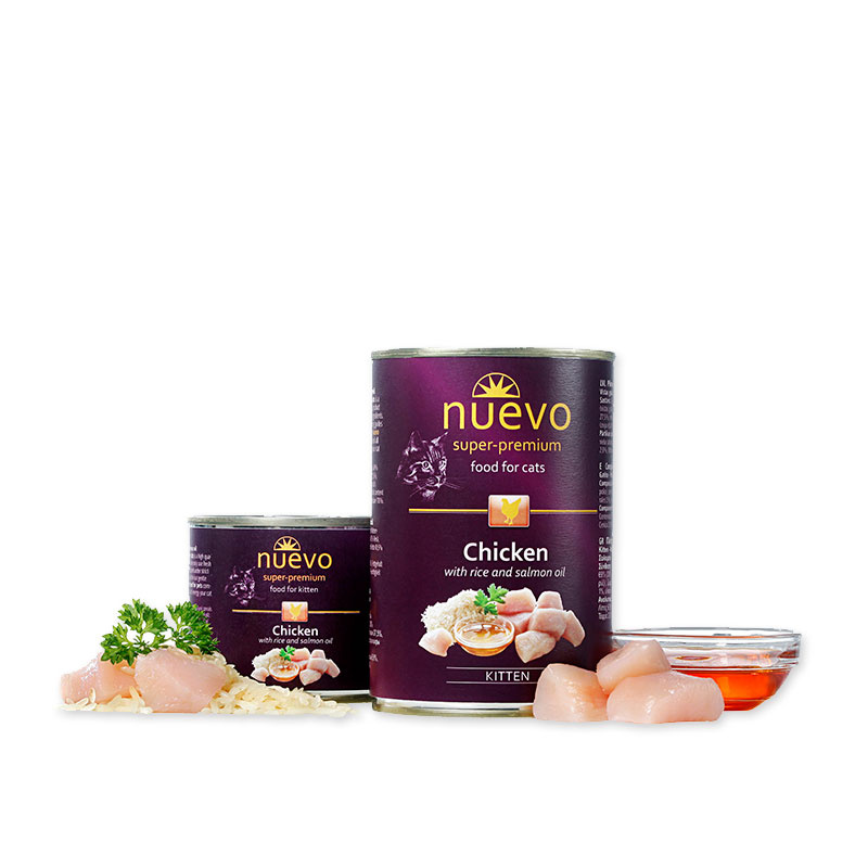 Nuevo kotě kuře konz. 400 g