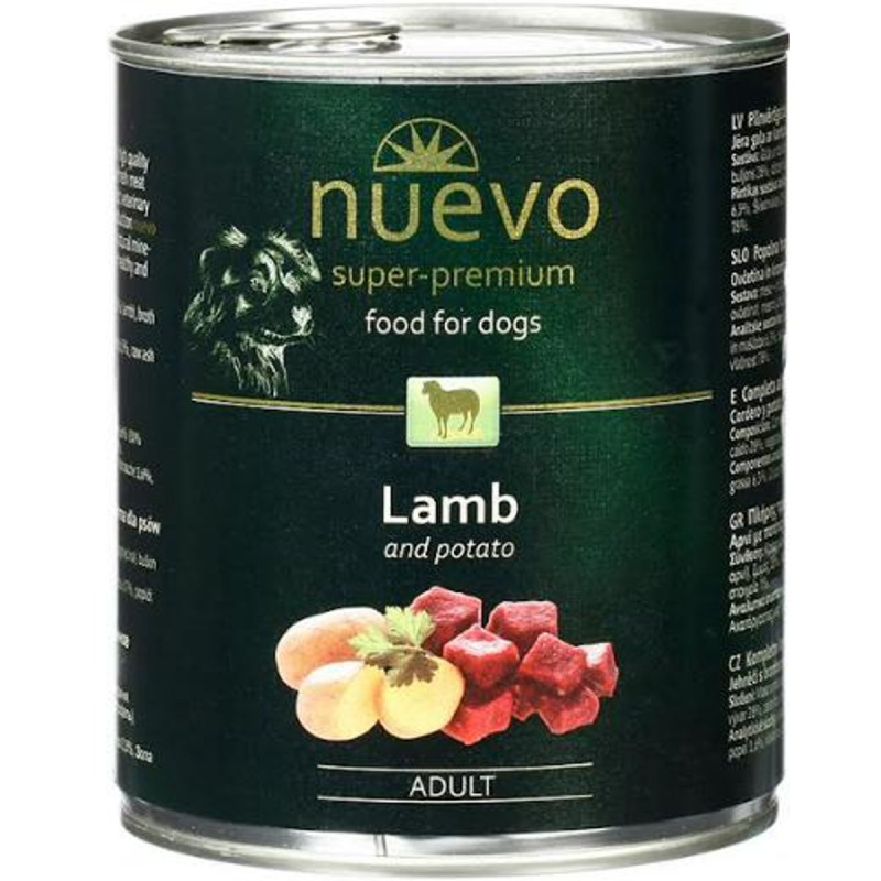 Nuevo Dog Adult Lamb - 6x400g