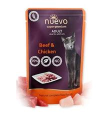Nuevo kočka kuřecí a hovězí kapsa 85 g