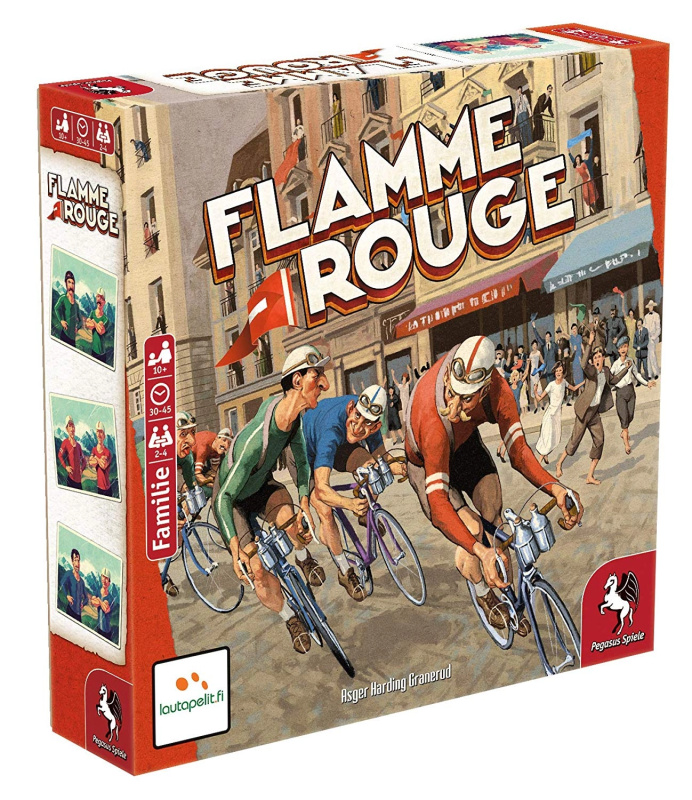 Pegasus Spiele Flamme Rouge – taktická cyklistická desková hra