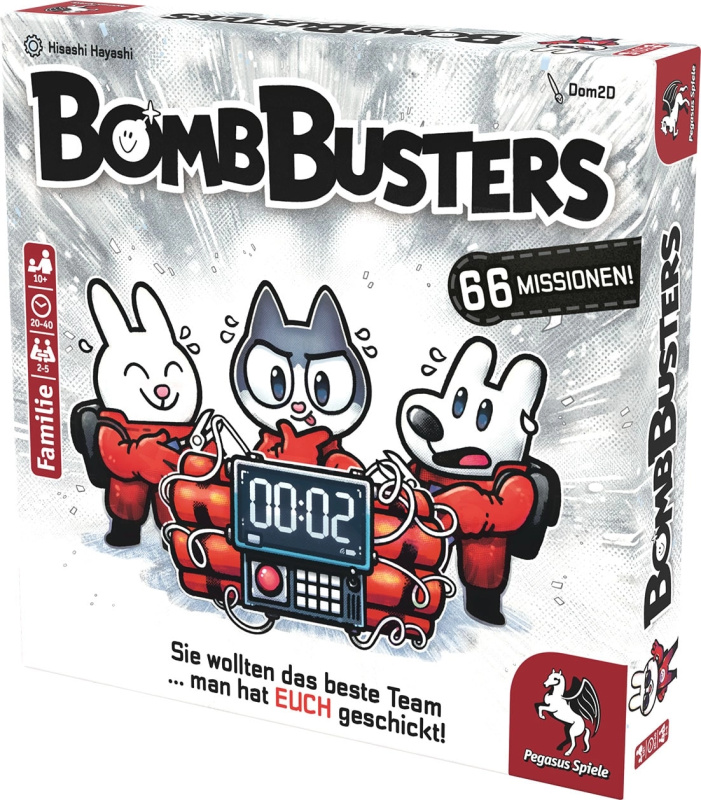 Bomb Busters – rodinná kooperativní hra (nominováno na Spiel des Jahres 2025)