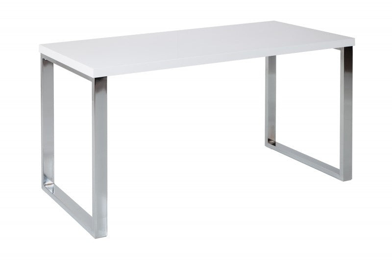 INVICTA INTERIOR Stolek Pod Notebook - White Desk 120X60Cm