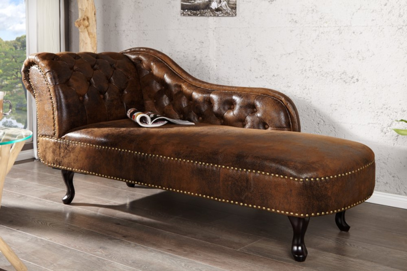 Chesterfield lenoška ZETHOS Dekorhome