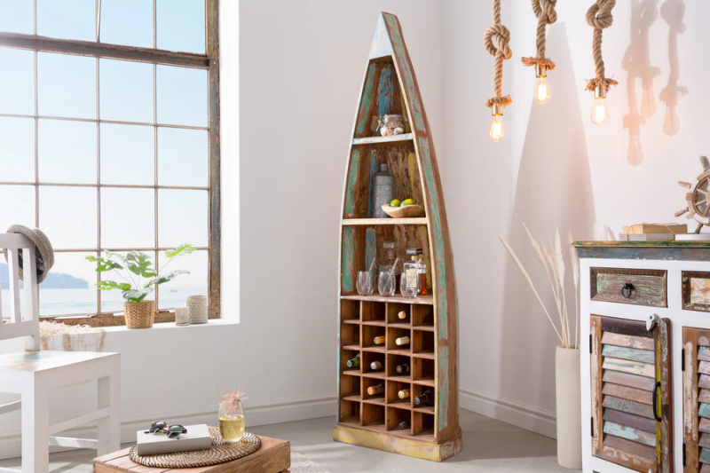 Stojan na víno IOKASTE Dekorhome